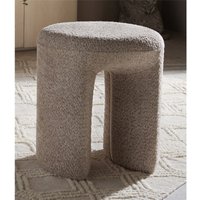 Tau Soft Curl Hocker, Maulwurf, 44Dx47Cm Tau Soft Curl Hocker, Maulwurf, 44Dx47Cm von FIJALO