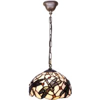 Tiffany -Wandlampe mit mobiler Waffendurchmesser 20 cm belle roten bumbe -Serie nicht enthaltene Montage erforderlich oder von FIJALO