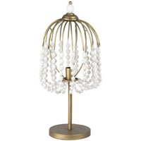 Tischlampe Kugeln Metall Holz 32X32X70 Cm Tischlampe Kugeln Metall Holz 32X32X70 Cm von FIJALO