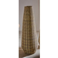 Vase aus Rattan-Imitat, 140 cm. 45 T x 140 cm. Vase aus Rattan-Imitat, 140 cm. 45 T x 140 cm. von FIJALO
