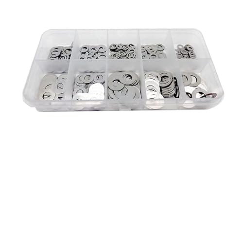 250 Stücke DIN988 M2 M3 M4 M5 M6 M7 M8 304 Edelstahl Ultradünne Unterlegscheiben Set Einstellscheibe Flachdichtung Sortiment Kit Box-Set F 0,3 mm 250 Stücke DIN988 M2 M3 M4 M5 M6 M7 M8 304 Edelstahl Ultradünne Unterlegscheiben Set Einstellscheibe Flachdichtung Sortiment Kit Box-Set F 0,3 mm von FIKROO