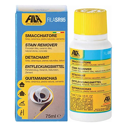 FILA Surface Care Solutions SR95, 75ml Fleckenentferner für Naturstein, Nicht zutreffend, 75 ml (Confezione da 1) von FILA Surface Care Solutions