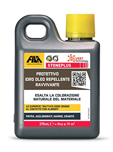 Stoneplus Stein-Imprägnierer mit Anti-Flecken-Wirkung, 375 ml von FILA Surface Care Solutions