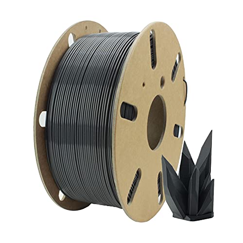 Filamentive PLA - Grey/Grau - 1.75mm 3D Drucker Filament, Recyceltes Material + Spule aus 100% recycelbarem Karton - Ermöglicht Nachhaltiges Drucken (1KG) von FILAMENTIVE