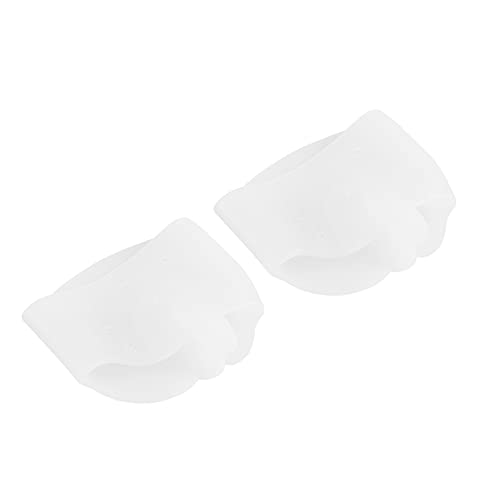 FILFEEL Bunion Glätteisen, 1 Paar Zehenschutz, Hallux Valgus Corrector Zehenschutz Schmerzlinderung bei müden, schmerzenden Füßen(Weiß) von FILFEEL