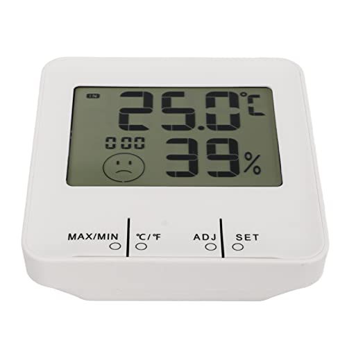FILFEEL Digital Display Elektrische Uhr Hygrometer -Thermometer für die Feuchtigkeit des Heimtemperaturmessers FILFEEL Digital Display Elektrische Uhr Hygrometer -Thermometer für die Feuchtigkeit des Heimtemperaturmessers von FILFEEL