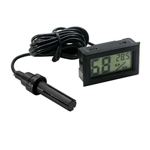 FILFEEL Digital Mini Electronic Thermometer Hygrometer für Innen Im Freien mit Sonde, die für die Anlagenpflege Geeignet Ist FILFEEL Digital Mini Electronic Thermometer Hygrometer für Innen Im Freien mit Sonde, die für die Anlagenpflege Geeignet Ist von FILFEEL