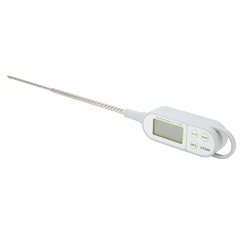 FILFEEL Food Thermometer Daten Schließbares Sonde Thermometer für die Fleischgrilltemperaturüberwachung Küche Küche von FILFEEL