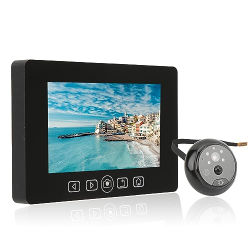 FILFEEL Gucklochkamera Digitaler Türspion 4,3-Zoll-HD-LCD-Bildschirm Video-Türklingel mit -Bewegungserkennung 160 ° Weitwinkel für Zuhause von FILFEEL