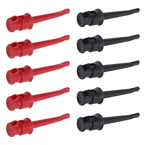 FILFEEL Multimeter Mini Grabber Clips Test Hooks Set Circuit Testing J.30007 für Elektrische Geräte von FILFEEL
