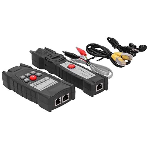 FILFEEL Network Cable Line Locator Multifunktion RJ11/RJ45 Draht Finder mit Taschenlampe für Professionelle Elektriker Tragbar von FILFEEL