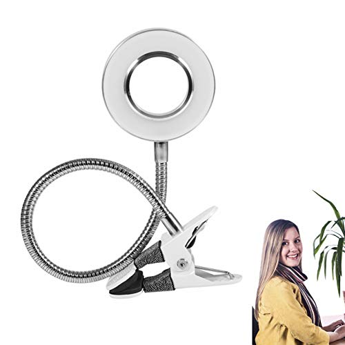 FILFEEL Schreibtischlampe, 360 Grad Twisted Tragbares Dauerhaftes Verfassungs Licht Augenbrauen Tätowierungs Nagel Kunst USB Clip Schönheits Lampe von FILFEEL