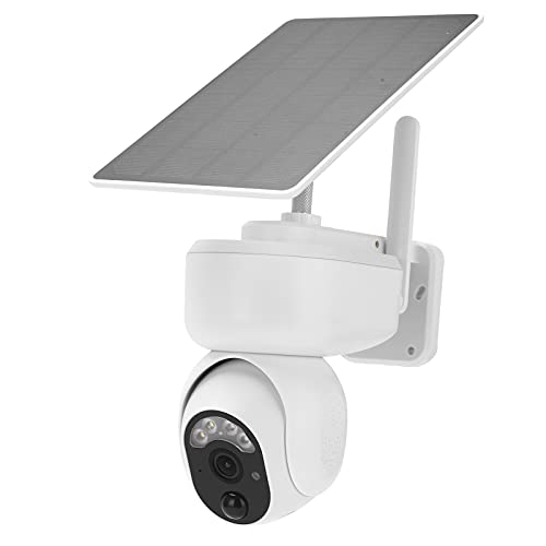 FILFEEL Solar-Überwachungskamera – 2MP PTZ Smart Wireless Home Security Camera – 4G Solarbetriebene Kamera – 2-Wege-Funk-Infrarot-PIR-Bewegungserkennung IP67 Wasserdicht(#2) von FILFEEL