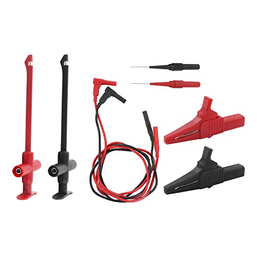 FILFEEL Testsonden Leads Messing PVC PA Multimeter Test Leads Kit 30VAC 60VDC Maximal 19A Advanced Electrical Performance Connection Accessoires von FILFEEL