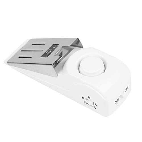 FILFEEL Türstopp Alarm, Türstopper Sicherheitstür Stopper mit 120 DB Sirenen -Türstopp für Heimreise -Apartment Alarm Einbrecher Geformt von FILFEEL