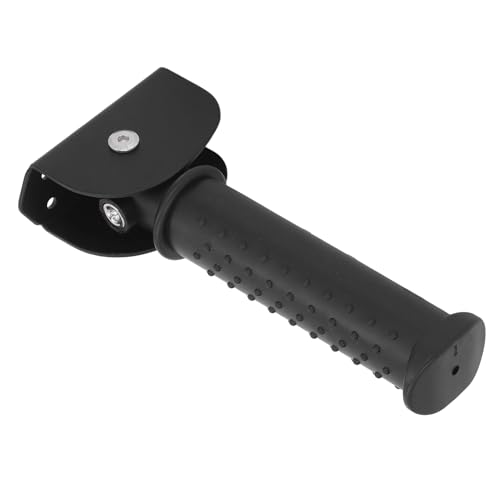 Hochklappbarer Haltegriff mit Stützgriff aus Edelstahl-Gummi für Tür, Treppe, Wand, Verbesserte Stabilität und Sicherheit mit 14-cm-Griff, Stilvollen Rutschfesten Punkten, von FILFEEL
