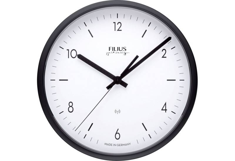 FILIUS zeitdesign Funkwanduhr 0302-7 (Made in Germany,Wohnzimmer,Esszimmer,Küche,Arbeitszimmer,Büro,Flur) von FILIUS zeitdesign