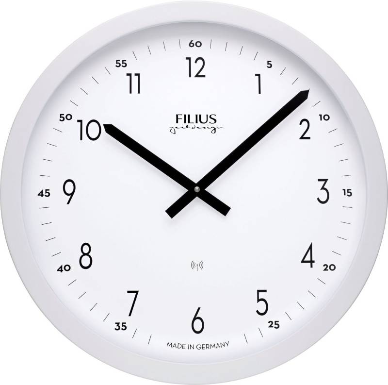 FILIUS zeitdesign Funkwanduhr 0303-0 (Made in Germany,Wohnzimmer,Esszimmer,Küche,Arbeitszimmer,Büro,Flur) von FILIUS zeitdesign