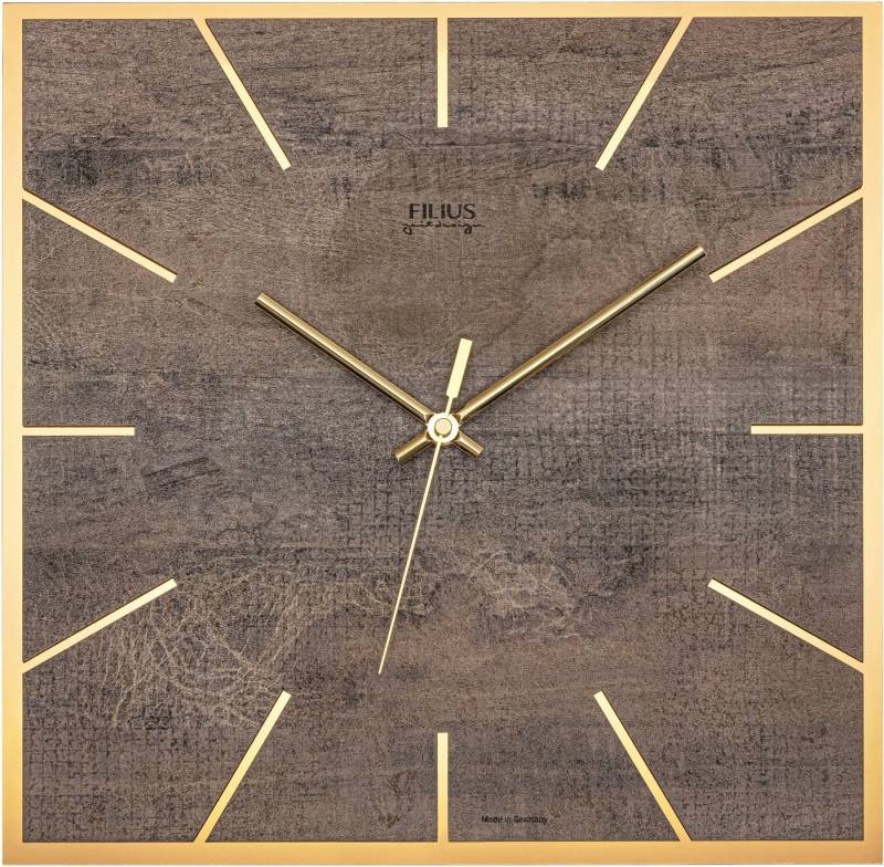 FILIUS zeitdesign Wanduhr 0305-3 (Made in Germany,Holz,Wohnzimmer,Esszimmer,Küche,Arbeitszimmer,Flur) von FILIUS zeitdesign