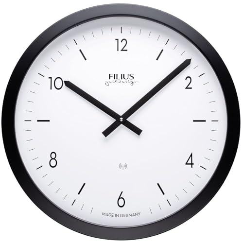 Filius-Zeitdesign Wanduhr 40cm 0304-7 schwarz von FILIUS zeitdesign
