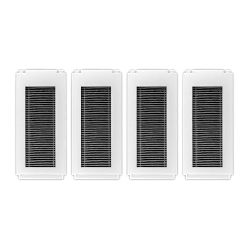 (4 Stück) N30 Omni Ersatz-HEPA-Filter, kompatibel mit ECOVACS DEEBOT N30 Omni / N30 Pro Omni Roboterstaubsauger, Filterzubehörset, Filterset von FILTERIST