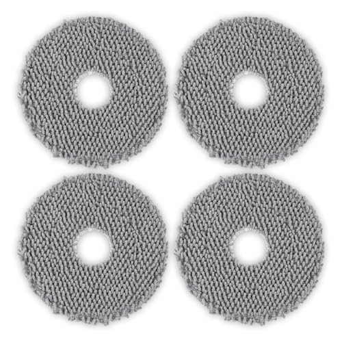 (4 Stück) Plus 505 Combo Ersatz-Mopp-Pads Kompatibel mit iRobot Plus 505 Combo Roboter + AutoWash Dock/Plus 405 Combo Saugroboter, Wischtücher Zubehör von FILTERIST