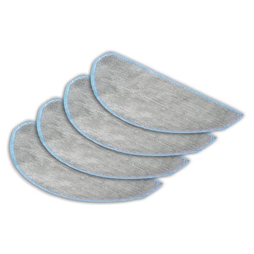 (4 Stück) Q052020 Q0120 Y0140 Ersatz-Wischpads kompatibel mit iRobot Roomba Staubsauger 2 Essential, Saug- und Wischroboter-Kombi, Y0140, Y0110, Q011, Q0120, Roomba 105 Combo, Wischtücher, Zubehörset von FILTERIST