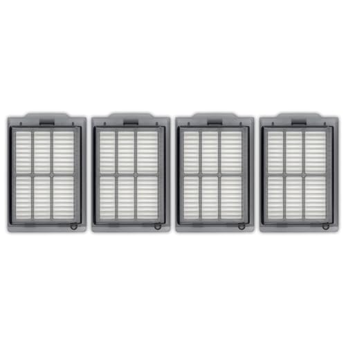 (4 Stück) Roomba Plus 505 Combo Ersatz-HEPA-Filter Kompatibel mit iRobot Roomba Plus 505 Combo Roboter + AutoWash Dock/Roomba Plus 405 Combo Roboter-Staubsauger, Kanisterfilter, Standfilter von FILTERIST