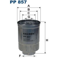 Kraftstofffilter Pp857 Filtron Kraftstofffilter Pp857 Filtron von FILTRON