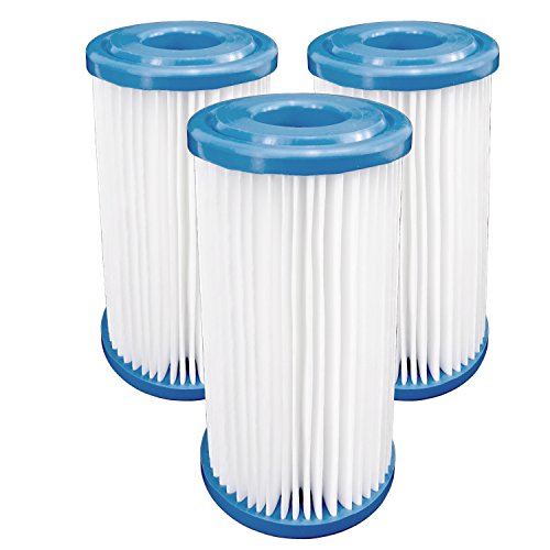 FILTROTECH Filtereinsatz 127mm für 5 Zoll Filter Wasserfilter Membran Polypropylen (3) von FILTROTECH