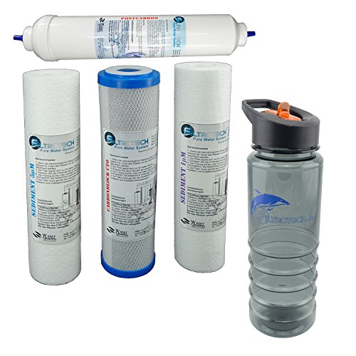 Vorfilter Set RO 5 FT/G2. Wasserfilter Ersatz Set für 5 Stufen Umkehrosmose Filter RO 5. von FILTROTECH