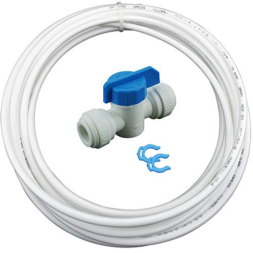 Wasserzulaufleitung Verlängerung Absperrventil Wasserschlauch f. Kühlschrank Filter Wasserfilter Umkehrosmose Wasserzulaufleitung Verlängerung Absperrventil Wasserschlauch f. Kühlschrank Filter Wasserfilter Umkehrosmose von FILTROTECH