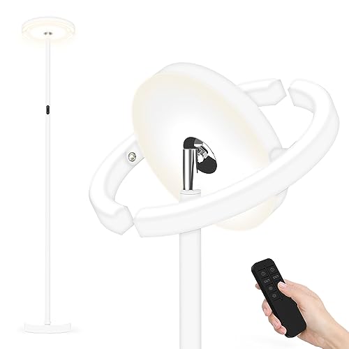 FIMEI Stehlampe, Stufenlos dimmbar & 3000K - 6000K Farbtemperaturen, Fernbedienung/Touch Unabhängige Steuerung, Augenschonend, Uplighter Stehlampe für Wohnzimmer FIMEI Stehlampe, Stufenlos dimmbar & 3000K - 6000K Farbtemperaturen, Fernbedienung/Touch Unabhängige Steuerung, Augenschonend, Uplighter Stehlampe für Wohnzimmer von FIMEI