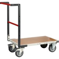 FIMM Plattformwagen mit festem Bügel und Holzplatte Ablagefläche 850x495mm 400kg Tragkraft FIMM Plattformwagen mit festem Bügel und Holzplatte Ablagefläche 850x495mm 400kg Tragkraft von FIMM
