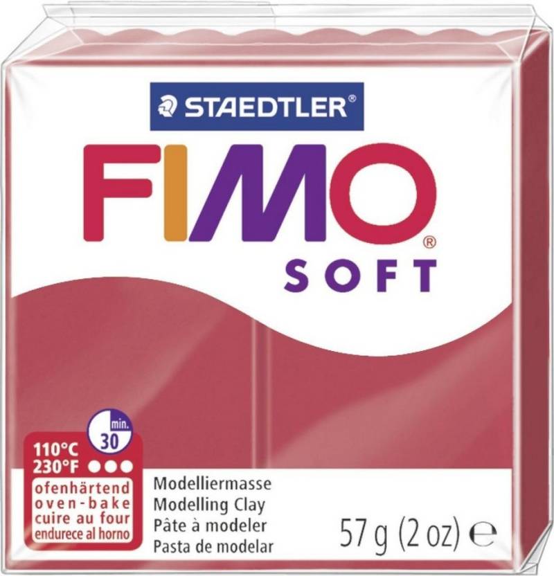 FIMO Abdeckfolie FIMO Soft kirschrot von FIMO