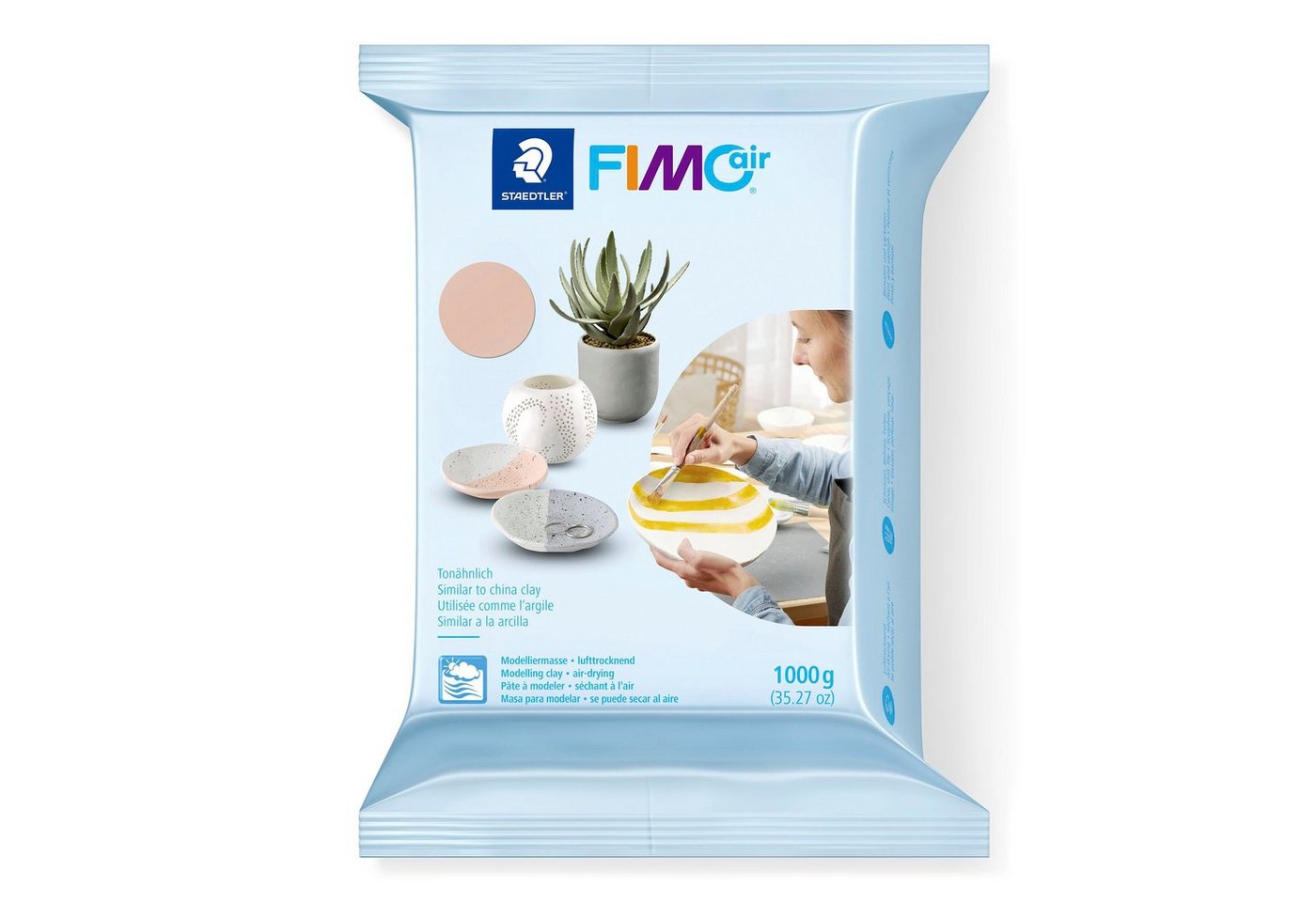 FIMO Modelliermasse Air Basic, 1000 g von FIMO