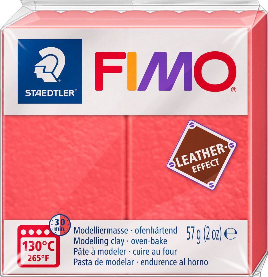 FIMO Modelliermasse Leder-Effect, 57 g von FIMO