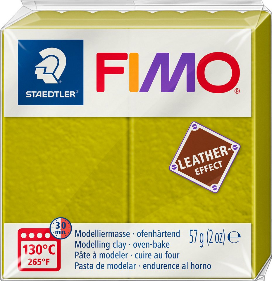 FIMO Modelliermasse Leder-Effect, 57 g von FIMO