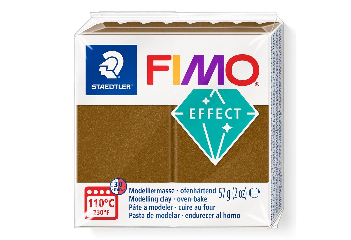 FIMO Modelliermasse effect Metallic, 57 g von FIMO