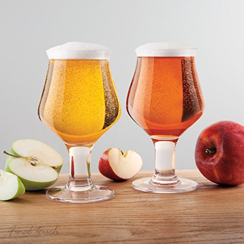 Touche Finale rigide Verres à cidre à pied en verre de cidre Lot de 2 475 ml Gg5018 Touche Finale rigide Verres à cidre à pied en verre de cidre Lot de 2 475 ml Gg5018 von CKB LTD