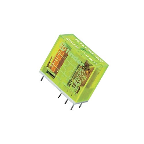 50.12.9.012.1000 Relais: elektromagnetisch DPDT USpule : 12VDC 8A/250VAC 205Ω FI von FINDER
