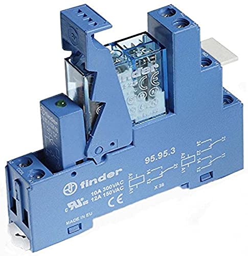 FINDER 49.52.9.024.0050, 24V, 8A Koppelrelais 24 V DC 2 W 8 A, 960 W, 250 V, n.a, 15,5 mm von Finder