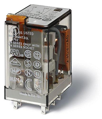 Finder Serie 55 – RELE 48 VAC Taster + Indikator 2 Kontakte 10 A Agni + AU Finder Serie 55 – RELE 48 VAC Taster + Indikator 2 Kontakte 10 A Agni + AU von FINDER