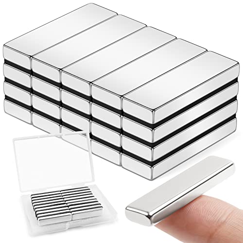 FINDMAG 20 Stück Starke Neodym Magnete 40x10x5mm mit doppelseitigem Klebeband FINDMAG 20 Stück Starke Neodym Magnete 40x10x5mm mit doppelseitigem Klebeband von FINDMAG