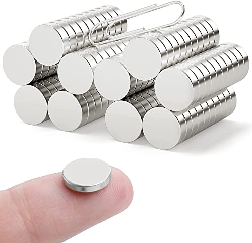 FINDMAG 50 Stück 10 mm x 2 mm Neodym Magnet Extra Stark, Kleine Magnete Stark, Magneten Starker Halt, Whiteboard Magnete für Magnettafel, Magnet für Pinnwand, Handwerk, Zuhause, Büro von FINDMAG