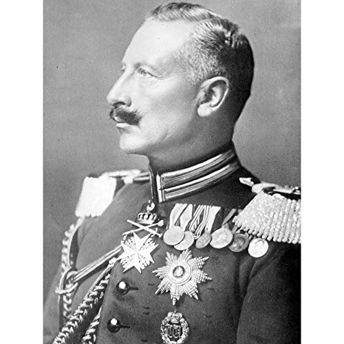 Fine Art Prints Bain 1914 Porträt Kaiser Wilhelm II Deutschland Foto Großdruck Poster Wanddekoration Bild von Fine Art Prints