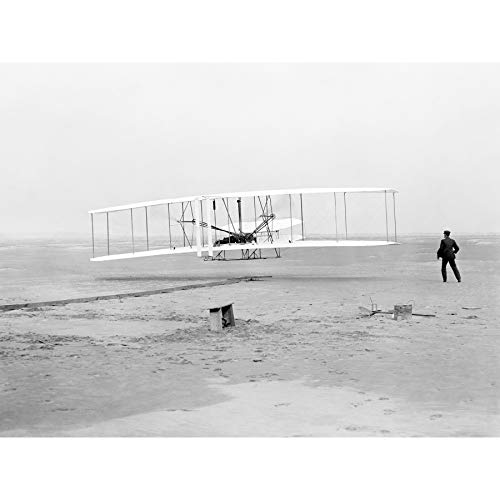 FINE ART PRINTS Daniels First Flight Wright Brothers 1903 Foto-Poster, extra groß von FINE ART PRINTS