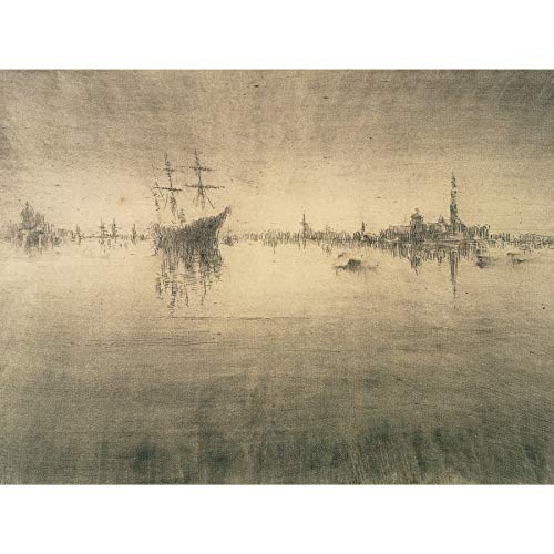 FINE ART PRINTS Whistler Nocturne Etchings Kunstdruck auf Leinwand, extra groß von FINE ART PRINTS