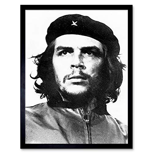 Korda Portrait Revolutionary Che Guevara Photo Art Print Framed Poster Wall Decor 12x16 inch Porträt Fotografieren Wand Deko von Fine Art Prints