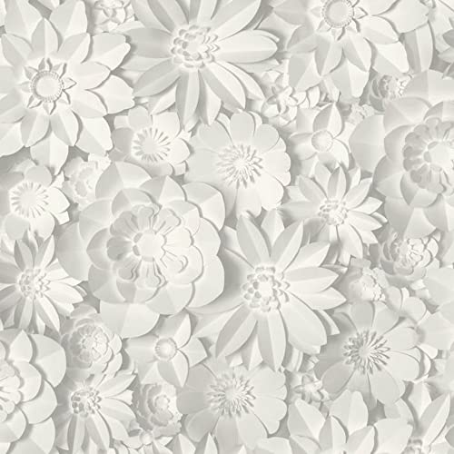 Fine Décor 3D Floral Weiß, Einheitsgröße Fine Décor 3D Floral Weiß, Einheitsgröße von FINE DECOR